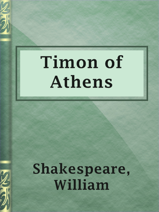 Title details for Timon of Athens by William Shakespeare - Wait list